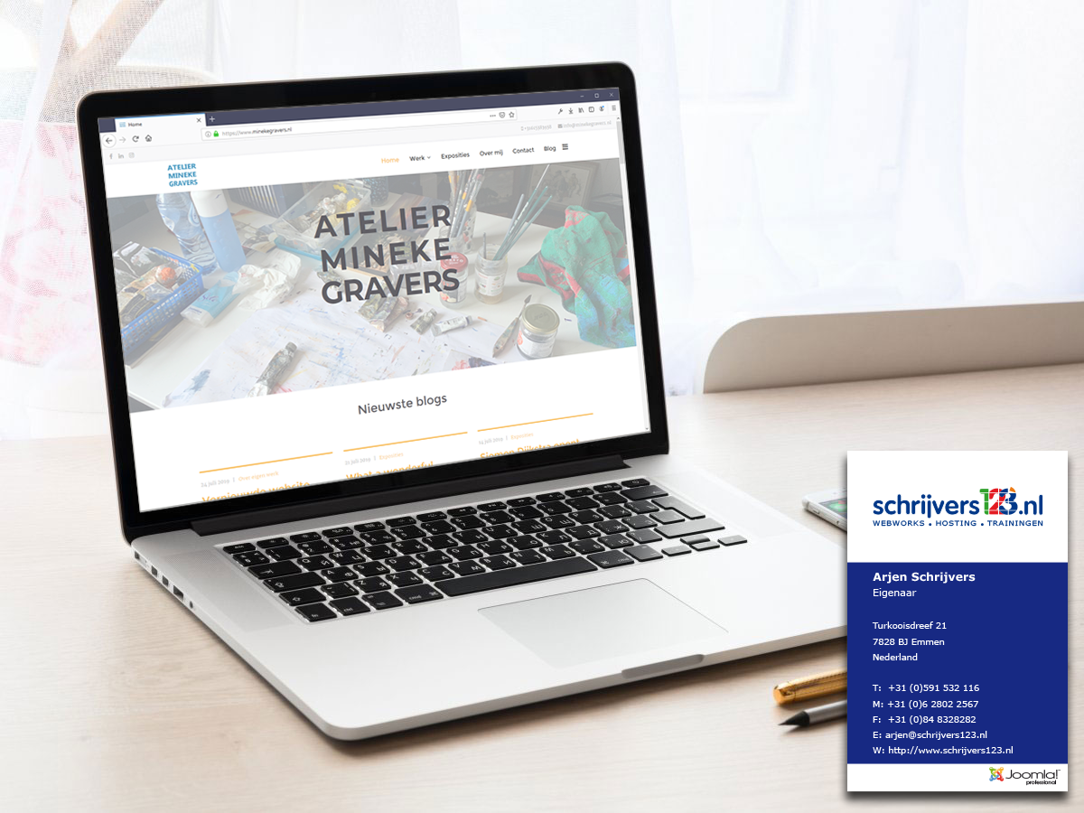 Vernieuwde website
