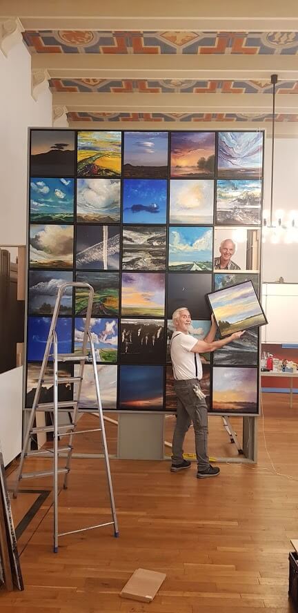 Voorbereiding Wolken &amp; Kunst 